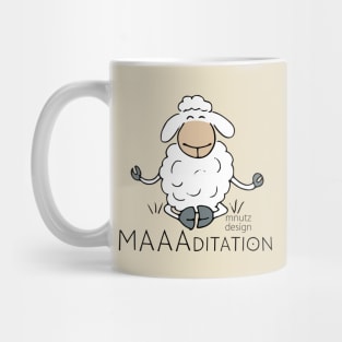 Sheep - wordplay - Meditation Mug